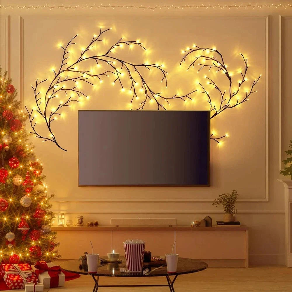 LED Tree Branch Lamp Solar Or USB Powered Vine Lights NALANI