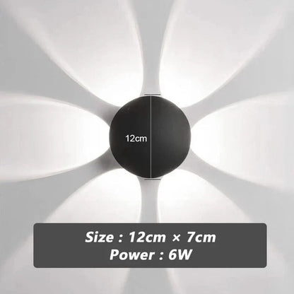 LED Waterproof Outdoor Wall Light IP65 for Garden and Home NALANI