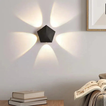 LED Waterproof Outdoor Wall Light IP65 for Garden and Home Warm White (2700-3500K) Style A NALANI