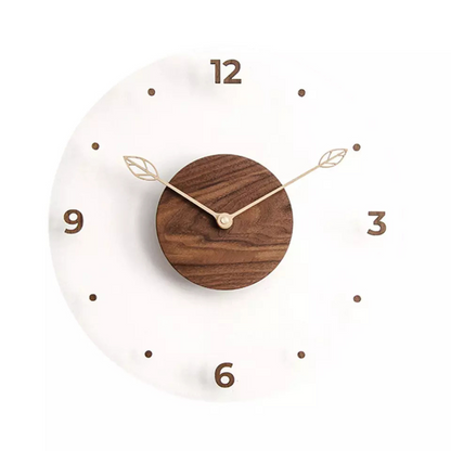 Large Acrylic Wall Clock With Silent Sweep Mechanism NALANI