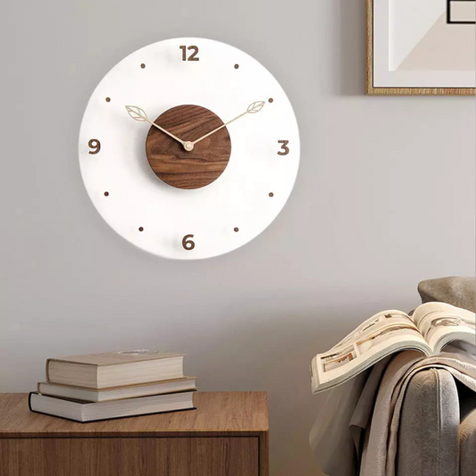 Large Acrylic Wall Clock With Silent Sweep Mechanism NALANI