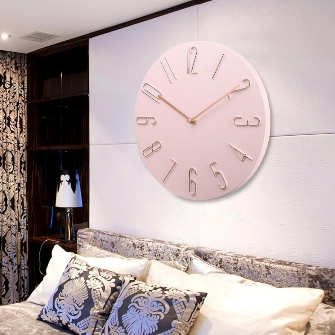 Large Colorful Wall Clock Modern Design For Living Room NALANI