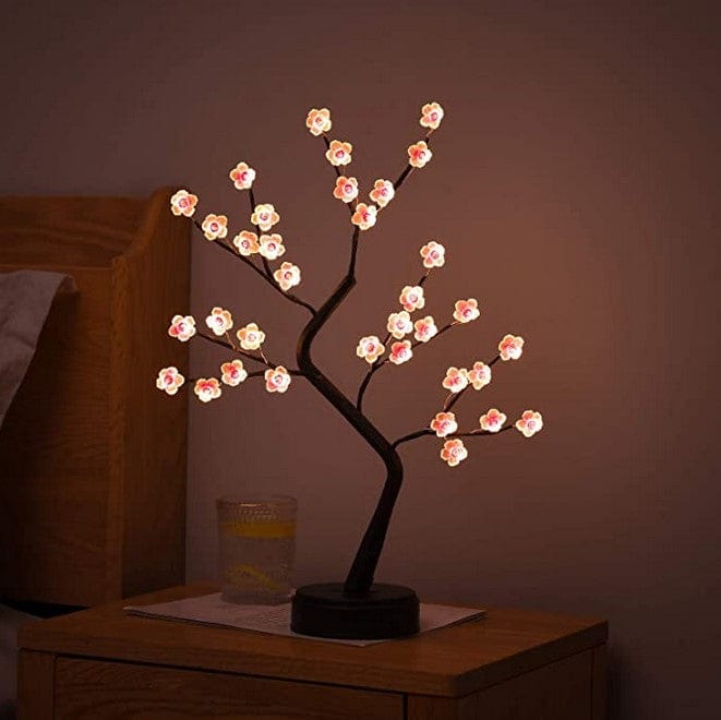 Led Cherry Blossom Tree Table Lamp With Soft Glow Light NALANI