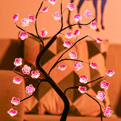 Led Cherry Blossom Tree Table Lamp With Soft Glow Light NALANI