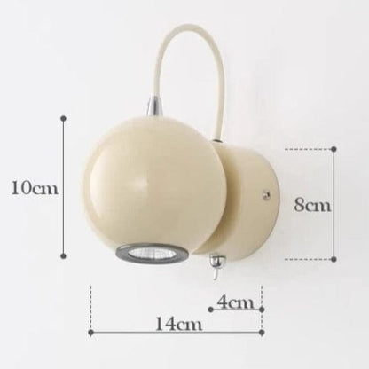 Led Magnetic Ball Wall Lamp Up Down Decorative Lighting NALANI