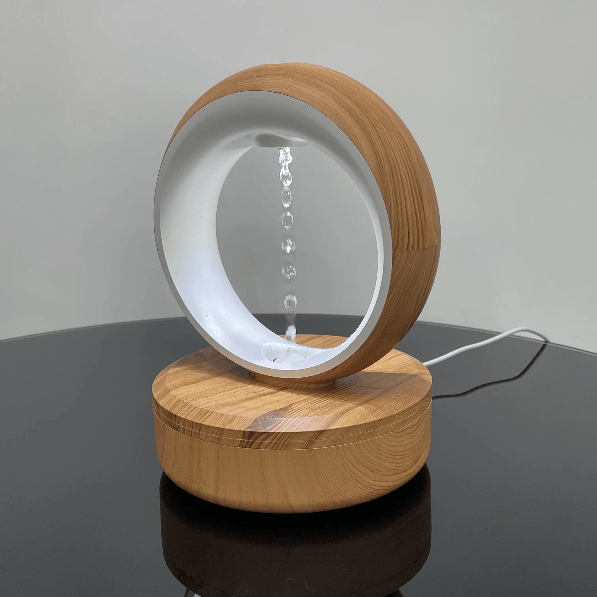 Levitating Water Droplet Ultrasonic Humidifier With LED NALANI