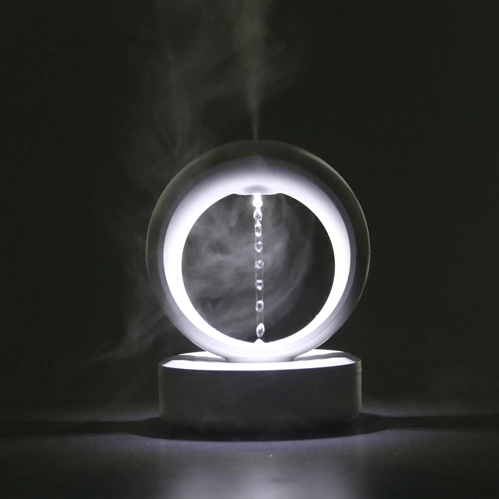 Levitating Water Droplet Ultrasonic Humidifier With LED NALANI