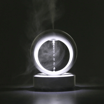 Levitating Water Droplet Ultrasonic Humidifier With LED NALANI