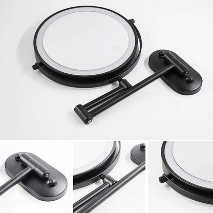 Lighted Makeup Mirror With Rechargeable LED Lighting NALANI