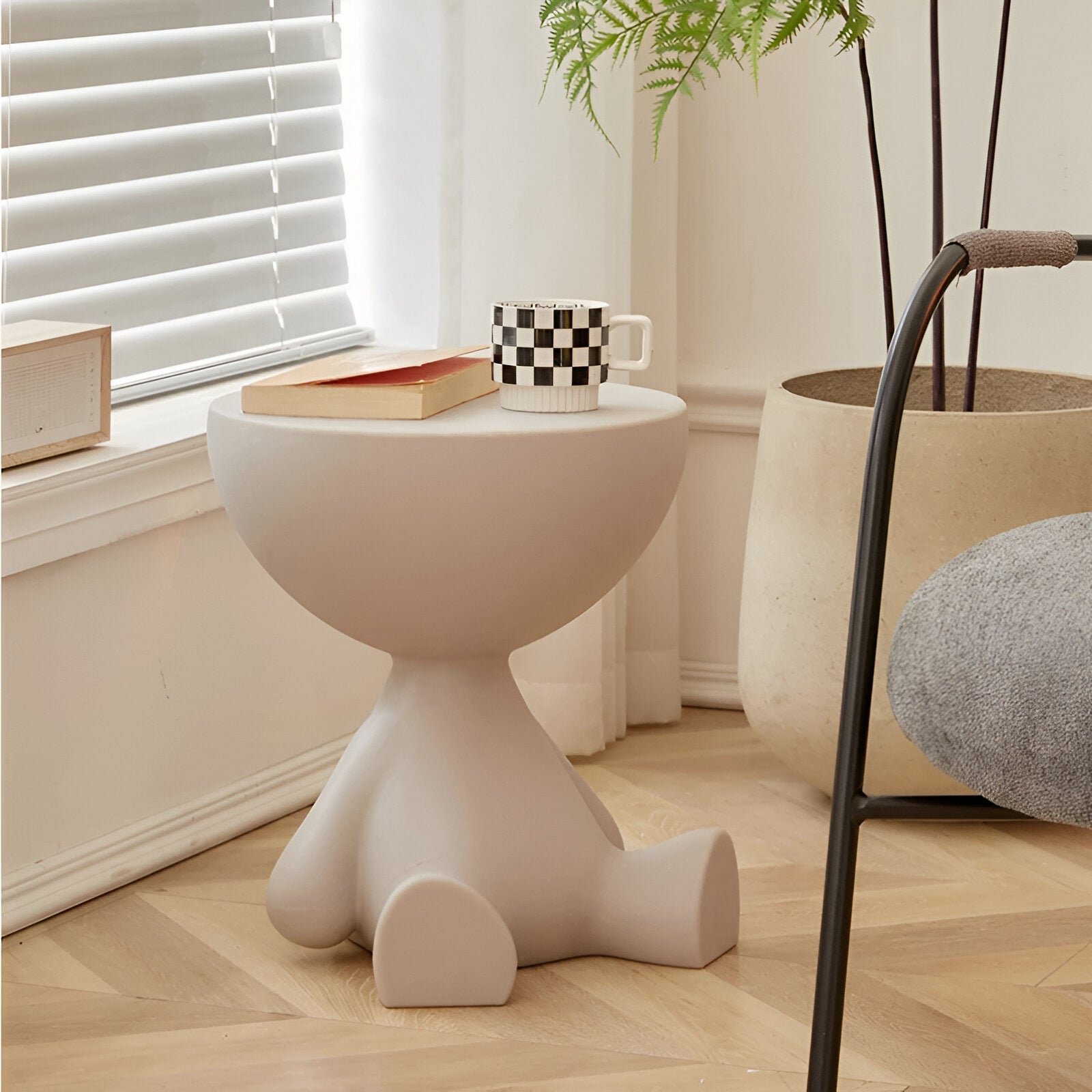 Luxurious Round Coffee Table For Living Room Decor Modern NALANI