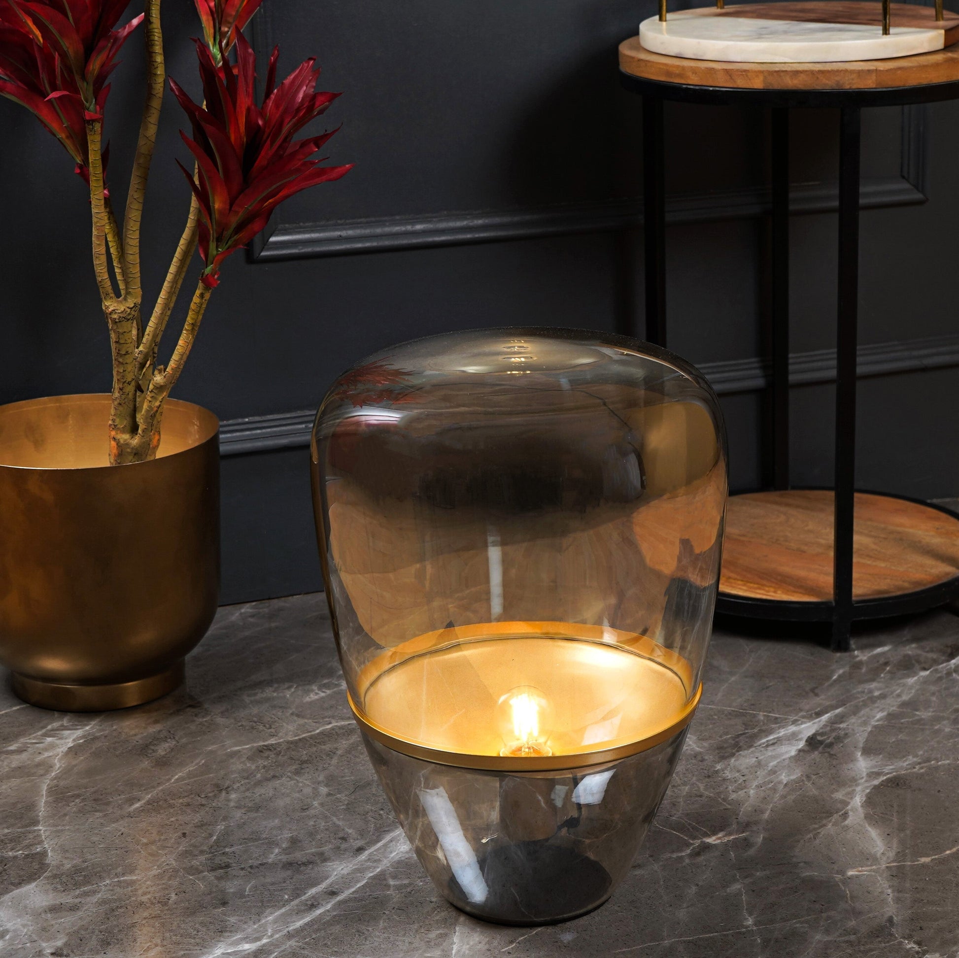 Luxury Glass Cone Lamp For Elegant Interior Lighting NALANI