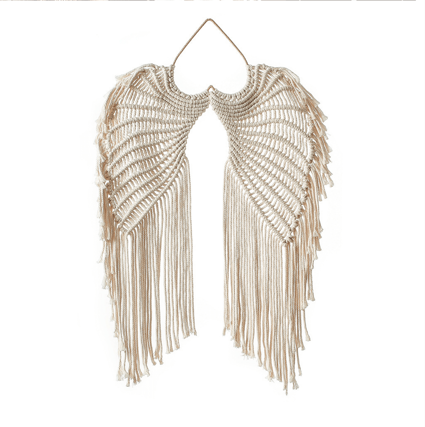 Macrame Angel Wings Wall Hanging Decor for Boho Room Style NaLani