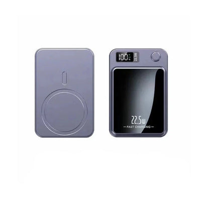 Magnetic Wireless Power Bank 5000mAh 22W Fast Charge Purple 5000 mAh NALANI