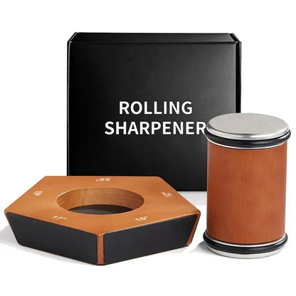 Manual Diamond Roller Knife Sharpener With 400 1000 Grit NALANI