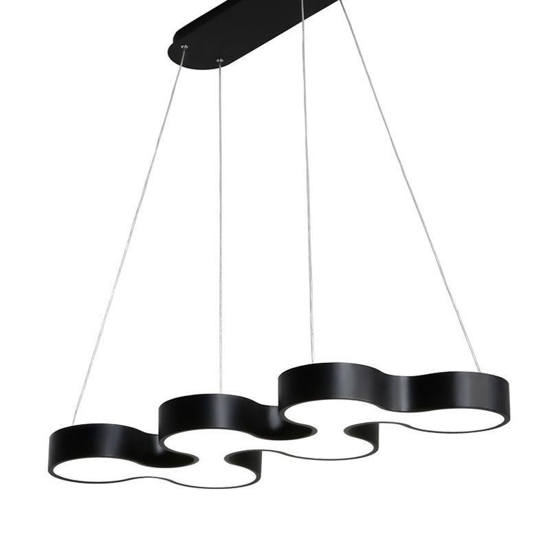 Meandering LED Ceiling Light Modern Metal Office Chandelier NALANI