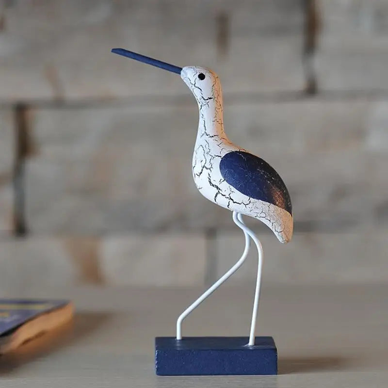 Mediterranean Seabird Figurines Elegant Home Decor Accent Pieces NaLani