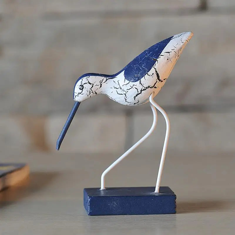 Mediterranean Seabird Figurines Elegant Home Decor Accent Pieces NaLani