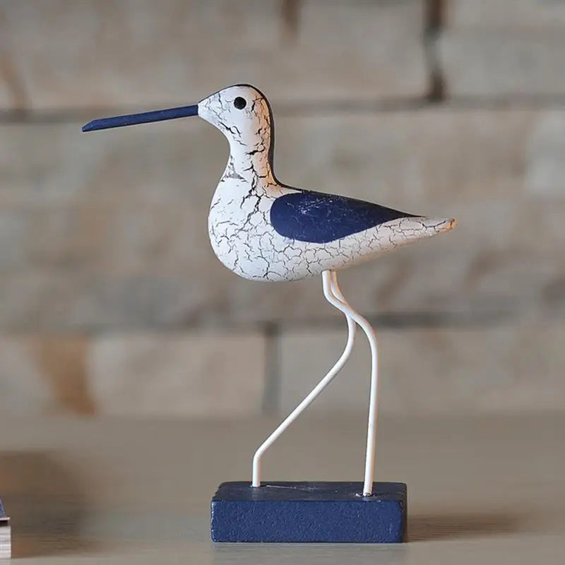 Mediterranean Seabird Figurines Elegant Home Decor Accent Pieces NaLani
