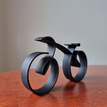 Metal Bicycle Sculpture Wire Frame Minimalist Art Gift NALANI