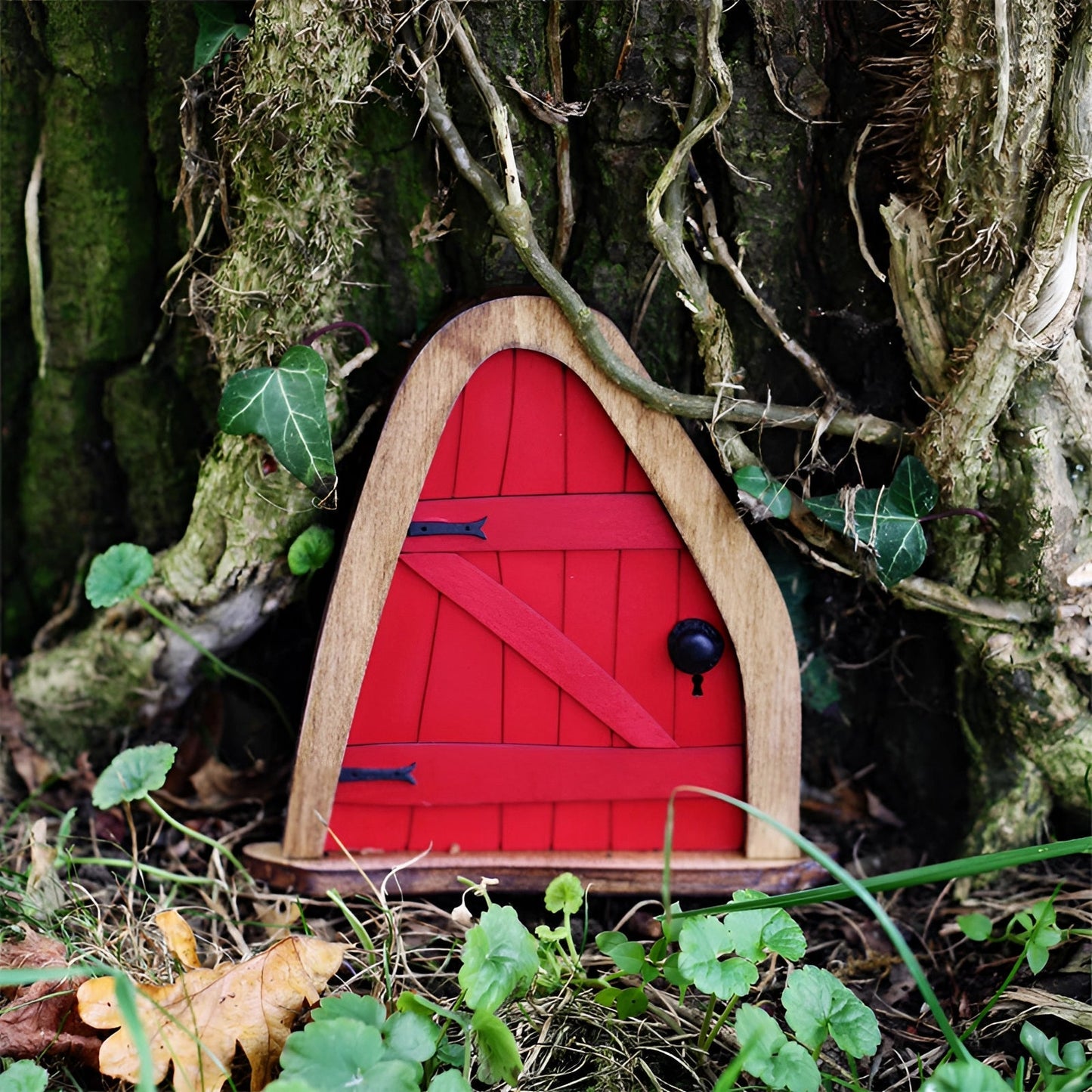 Miniature Enchanted Fairy Door Decor for Garden or Home Decor NALANI
