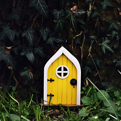 Miniature Enchanted Fairy Door Decor for Garden or Home Decor NALANI