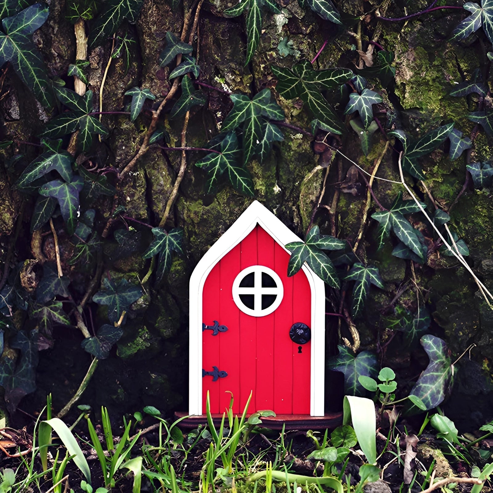 Miniature Enchanted Fairy Door Decor for Garden or Home Decor NALANI