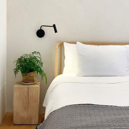 Minimalist Disc LED Wall Sconce With Adjustable Arm NALANI