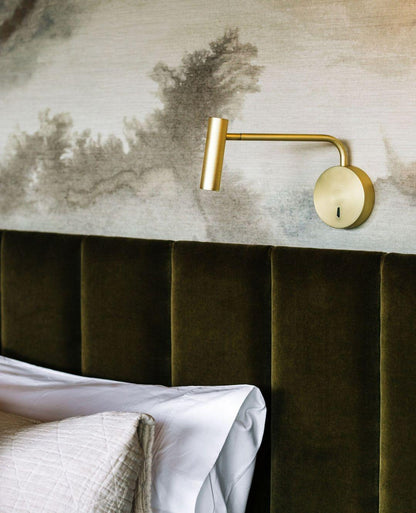Minimalist Disc LED Wall Sconce With Adjustable Arm NALANI