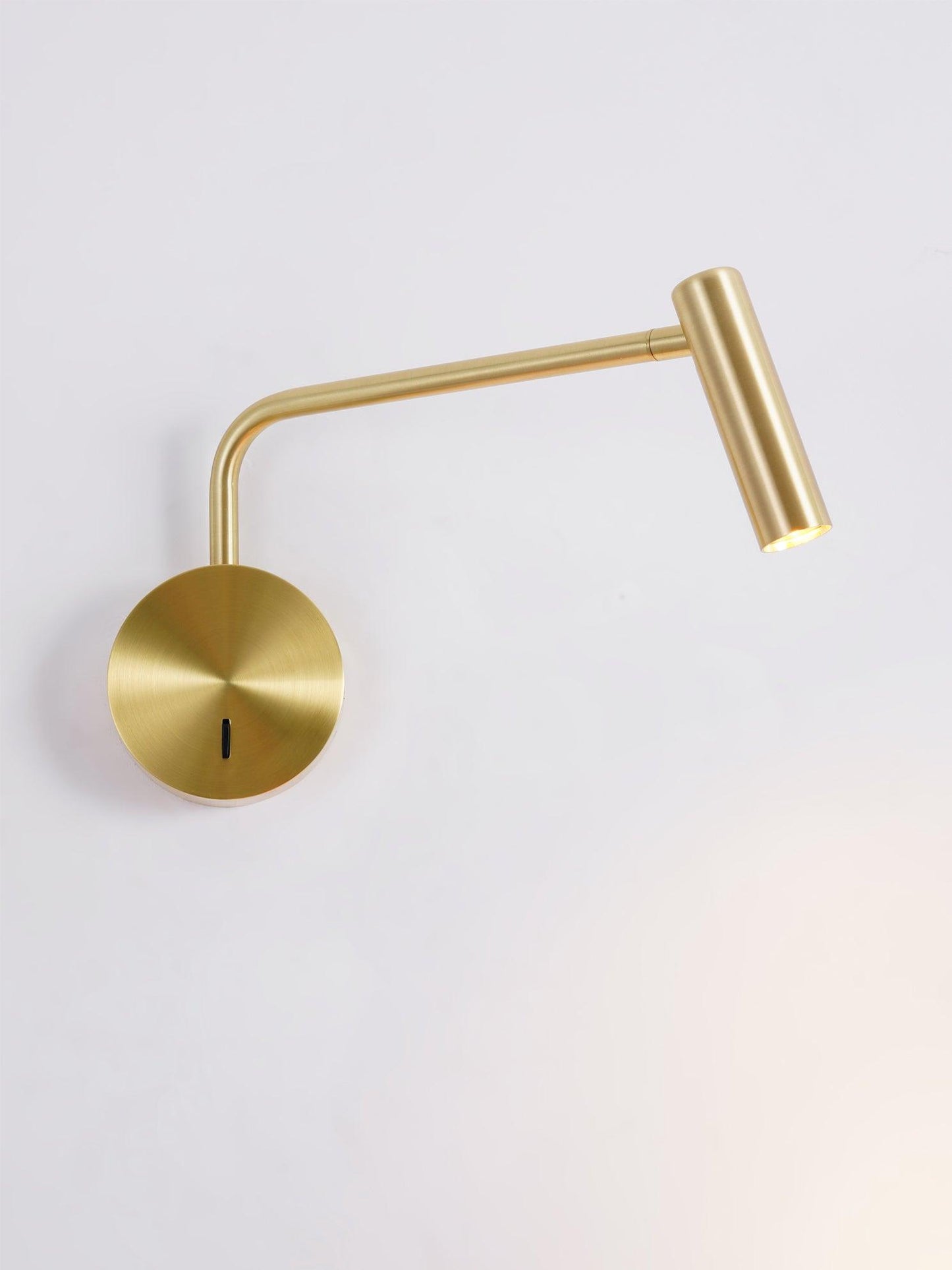 Minimalist Disc LED Wall Sconce With Adjustable Arm NALANI