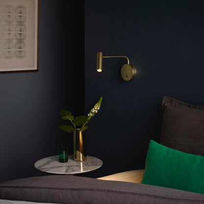 Minimalist Disc LED Wall Sconce With Adjustable Arm NALANI