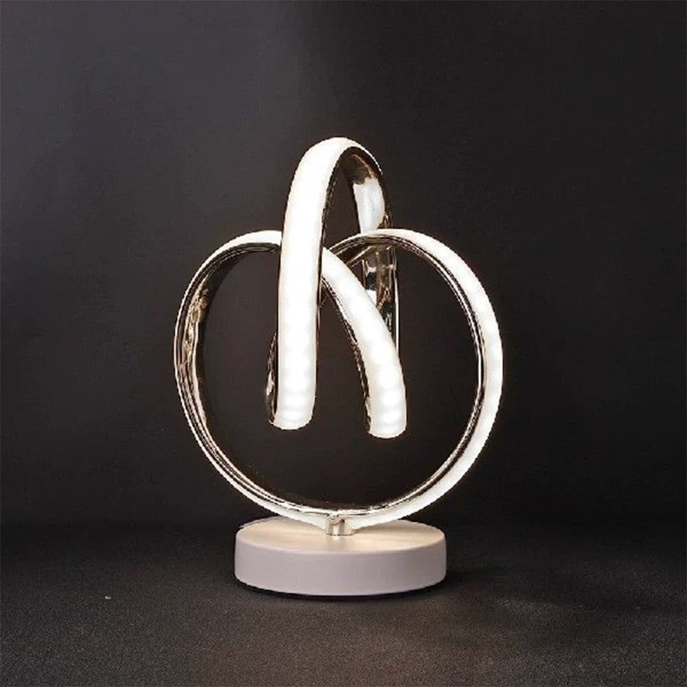 Minimalist LED Table Lamp - Curved Design for Stylish Home Decor NALANI