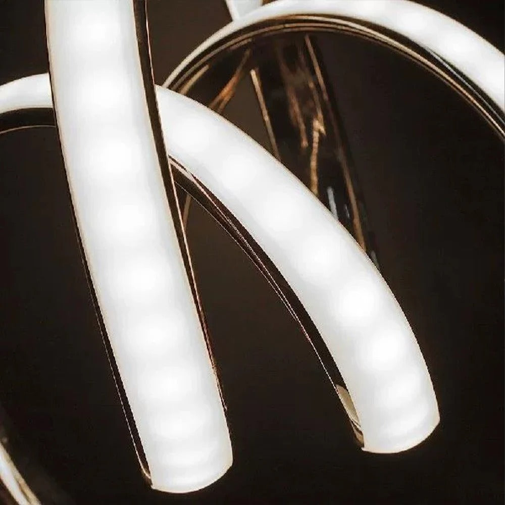 Minimalist LED Table Lamp - Curved Design for Stylish Home Decor NALANI