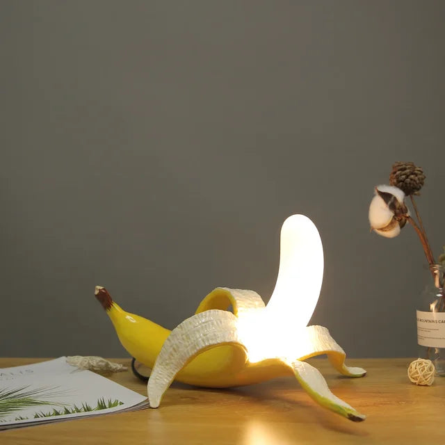 Modern Banana Table Lamp Unique Whimsical Lighting Home Decor Soort 6 NALANI