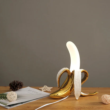 Modern Banana Table Lamp Unique Whimsical Lighting Home Decor Type 1 NALANI