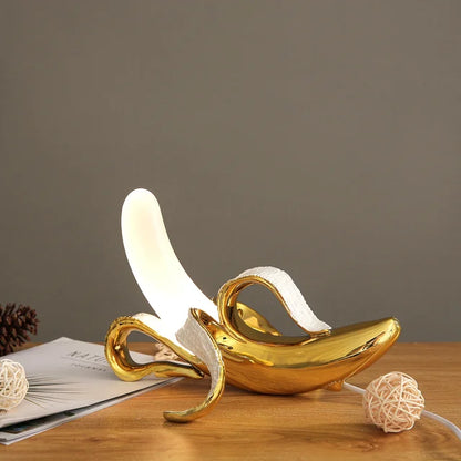 Modern Banana Table Lamp Unique Whimsical Lighting Home Decor Type 2 NALANI