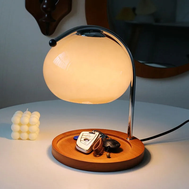 Modern Candle Warmer Lamp with Elegant Design and Ambient Light NaLani