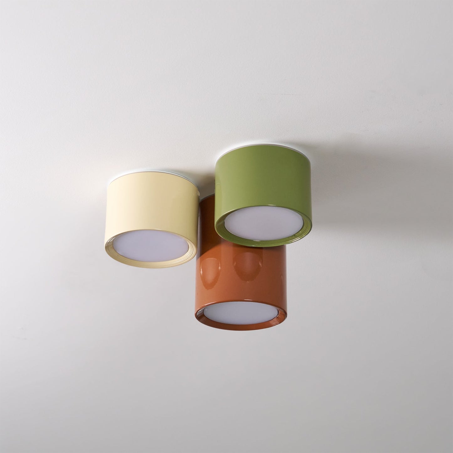 Modern Cylindrical Metal Ceiling Light For Hallways NALANI