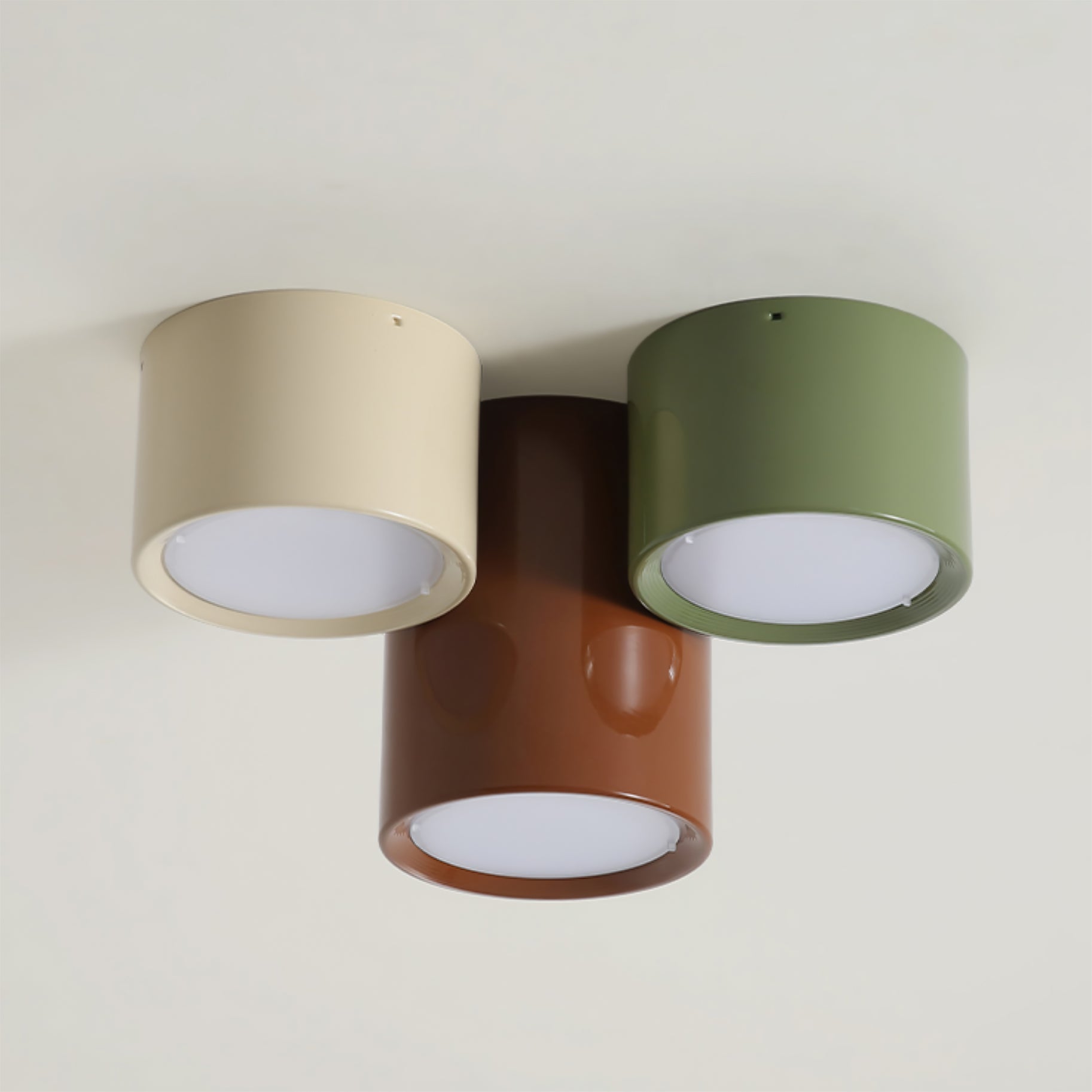 Modern Cylindrical Metal Ceiling Light For Hallways NALANI