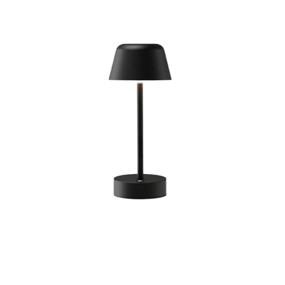 Modern Dimmable Rechargeable Table Lamp USB Charging Black NALANI