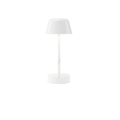 Modern Dimmable Rechargeable Table Lamp USB Charging White NALANI
