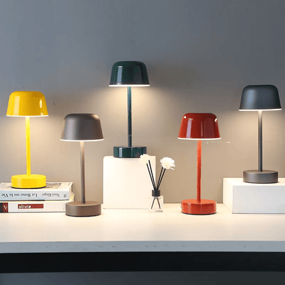 Modern Dimmable Rechargeable Table Lamp USB Charging NALANI