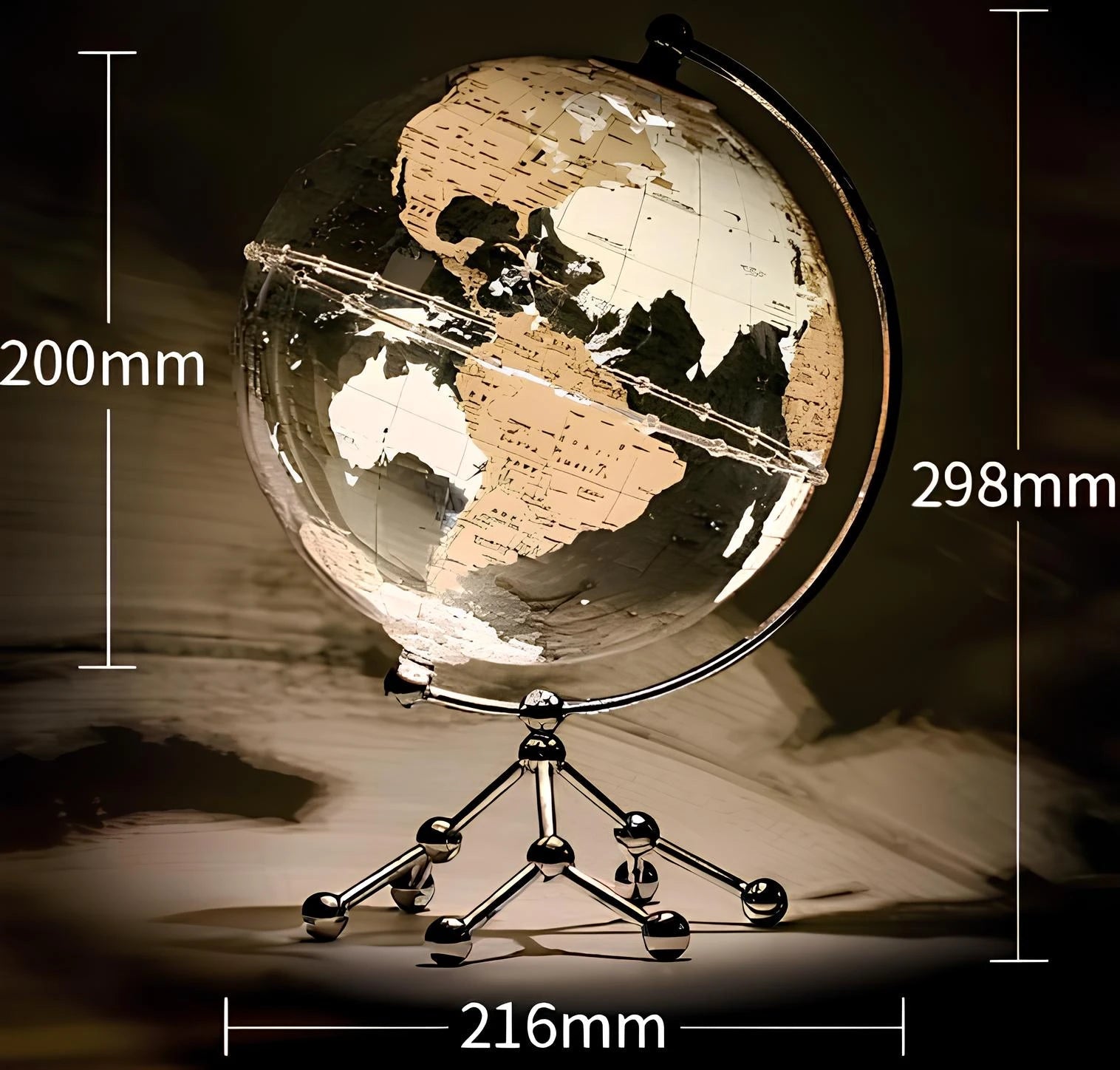 Modern Globe Light Fixture for Elegant Home Decor NaLani