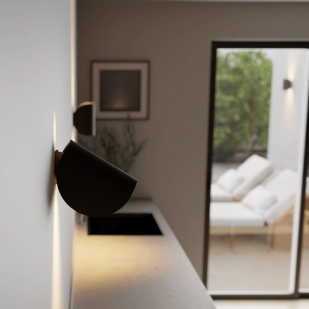Modern Indoor Outdoor Wall Lamp For Home Decor Lighting NALANI