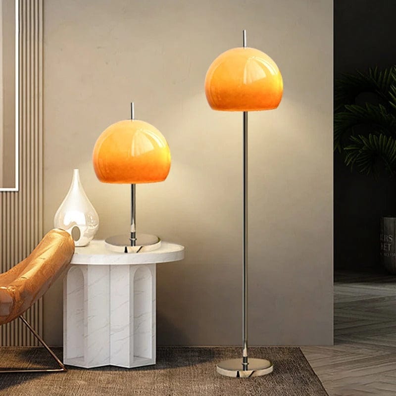 Modern Iron And Glass Table Lamp LED E27 65x20 CM Size NALANI