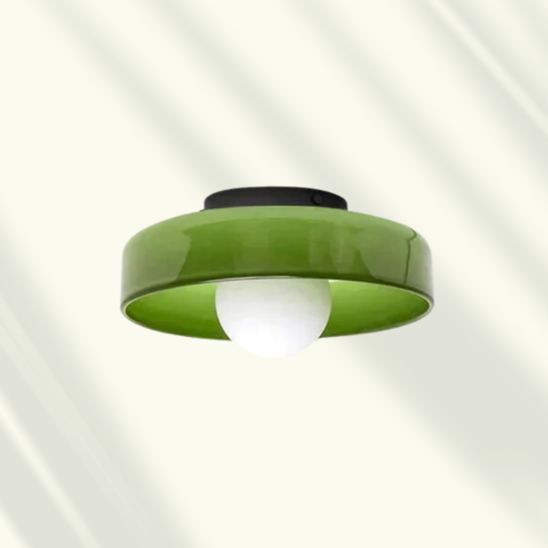 Modern LED Ceiling Light Dimmable Energy Efficient Fixture Green NALANI
