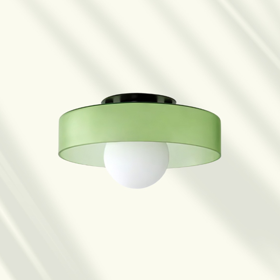 Modern LED Ceiling Light Dimmable Energy Efficient Fixture Light Green NALANI