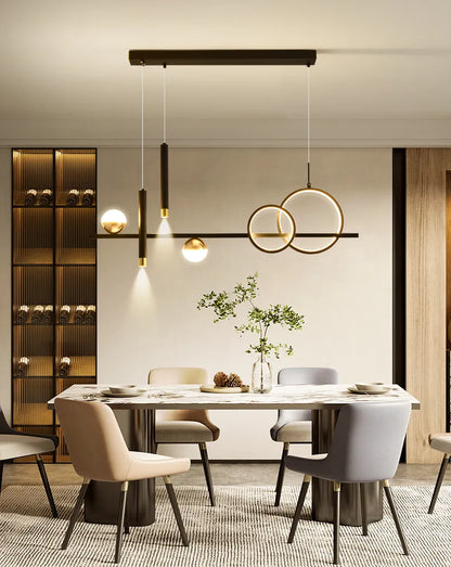 Modern Minimalist LED Pendant Lights With Remote Control NALANI