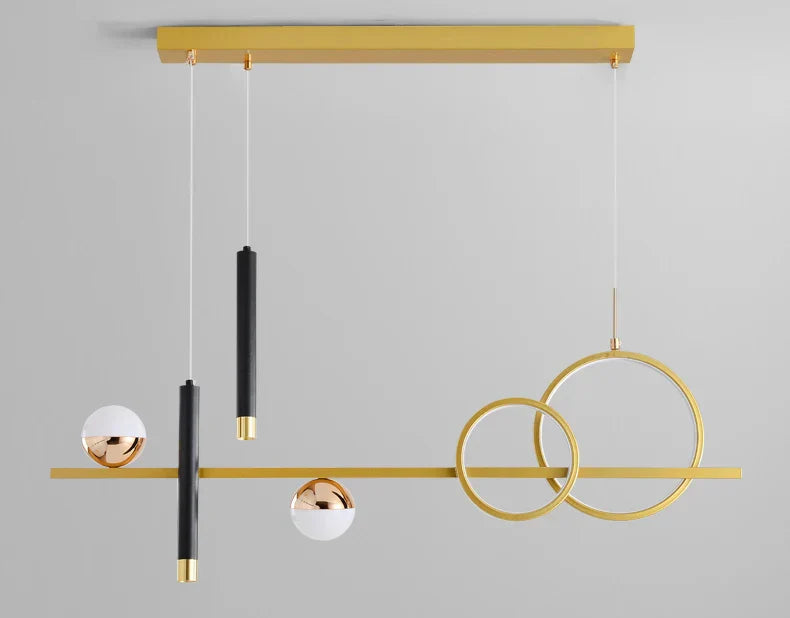 Modern Minimalist LED Pendant Lights With Remote Control NALANI