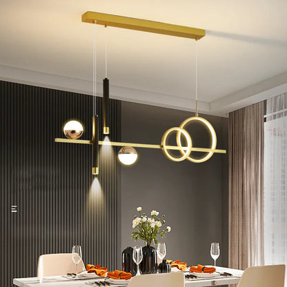 Modern Minimalist LED Pendant Lights With Remote Control NALANI