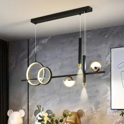 Modern Minimalist LED Pendant Lights With Remote Control NALANI